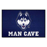 UConn Huskies Man Cave Starter Mat Accent Rug - 19in. x 30in.