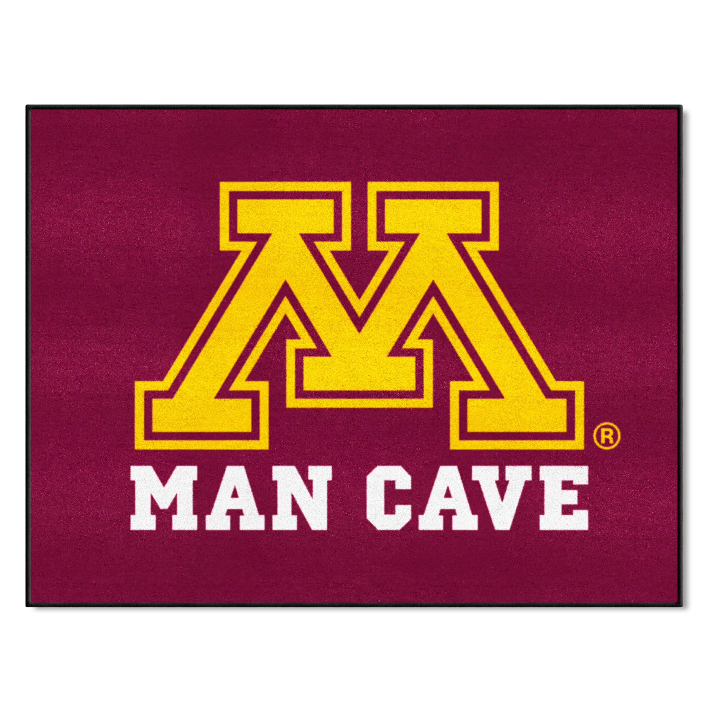 Minnesota Golden Gophers Man Cave All-Star Rug - 34 in. x 42.5 in.