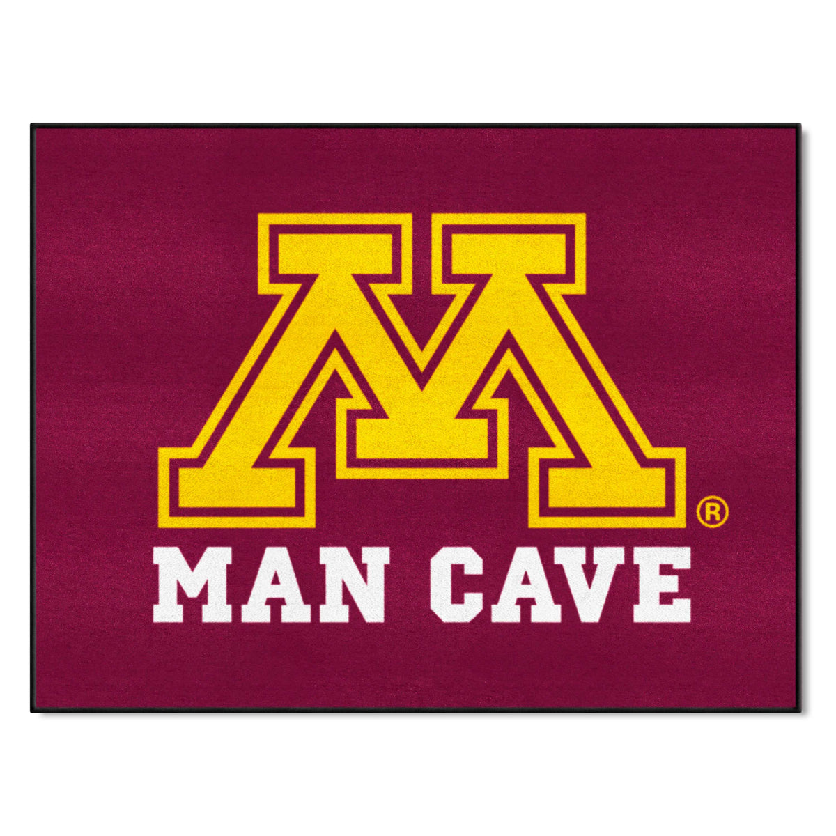 Minnesota Golden Gophers Man Cave All-Star Rug - 34 in. x 42.5 in. - Minnesota