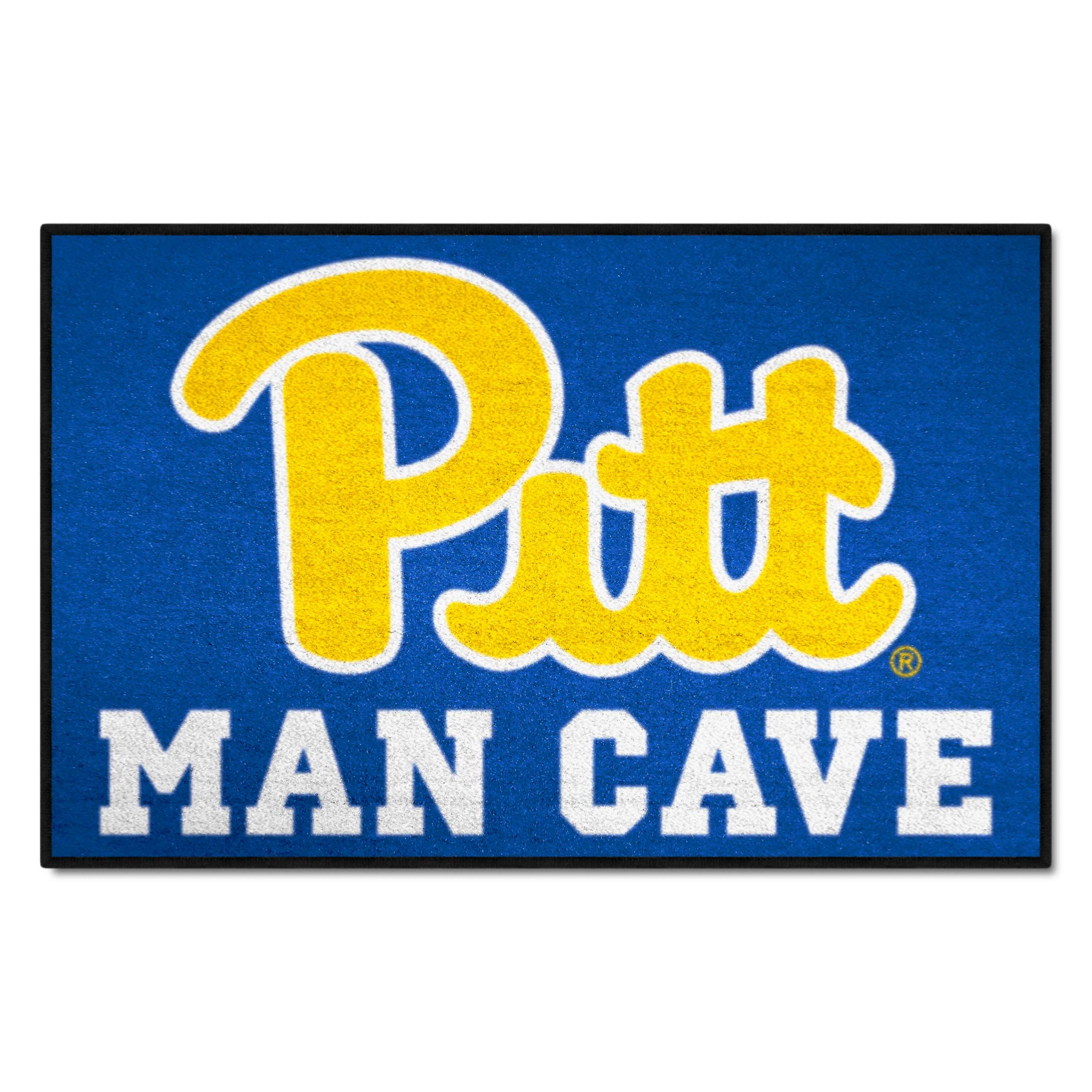 Pitt Panthers Man Cave Starter Mat Accent Rug - 19in. x 30in.