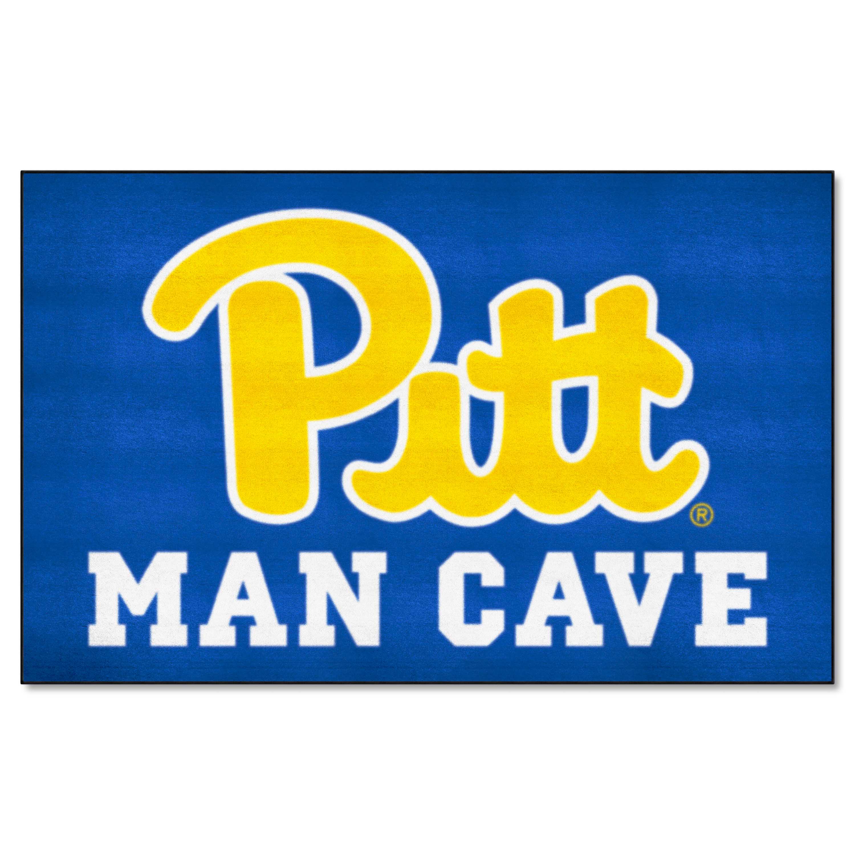 Pitt Panthers Man Cave Ulti-Mat Rug - 5ft. x 8ft.