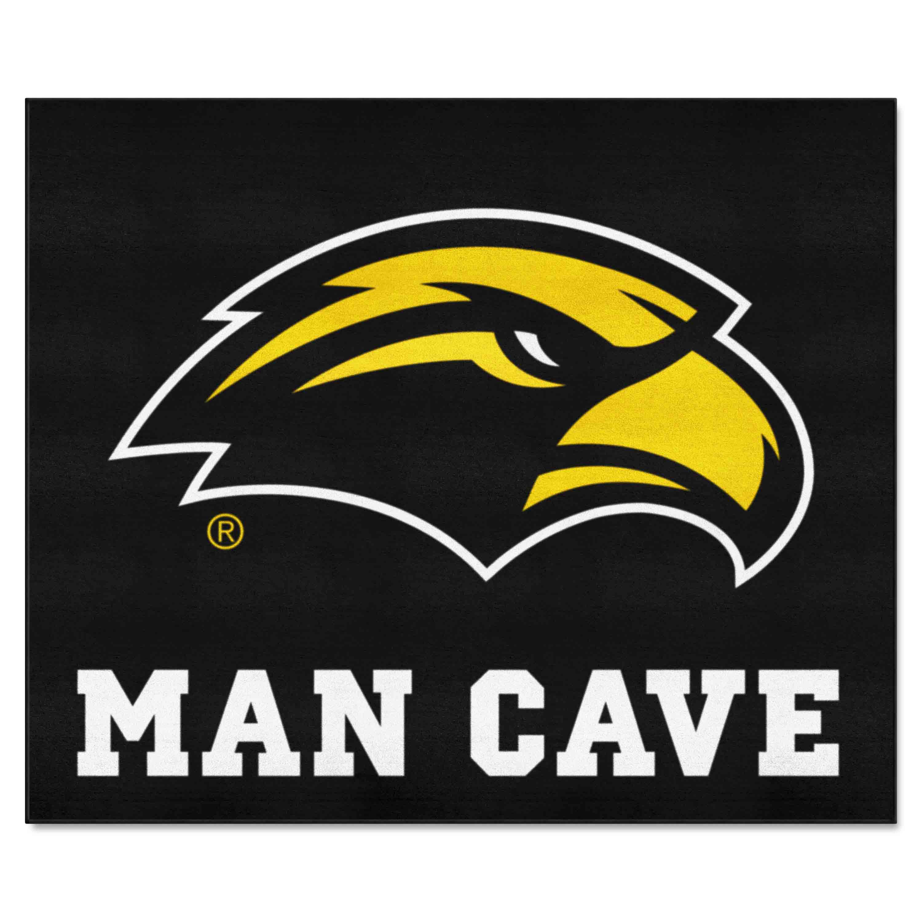 Southern Miss Golden Eagles Man Cave Tailgater Rug - 5ft. x 6ft.