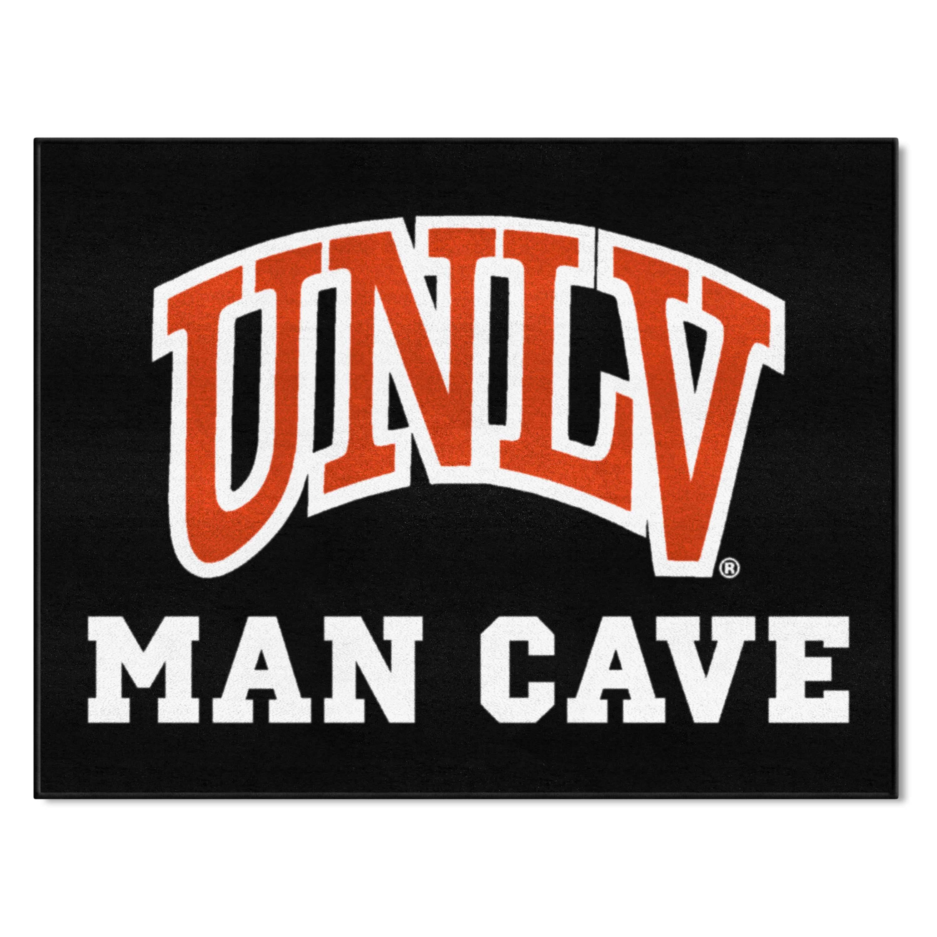 UNLV Rebels Man Cave All-Star Rug - 34 in. x 42.5 in.