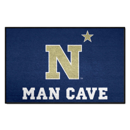 Naval Academy Man Cave Starter Mat Accent Rug - 19in. x 30in.