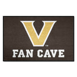 Vanderbilt Commodores Fan Cave Starter Mat Accent Rug - 19in. x 30in.