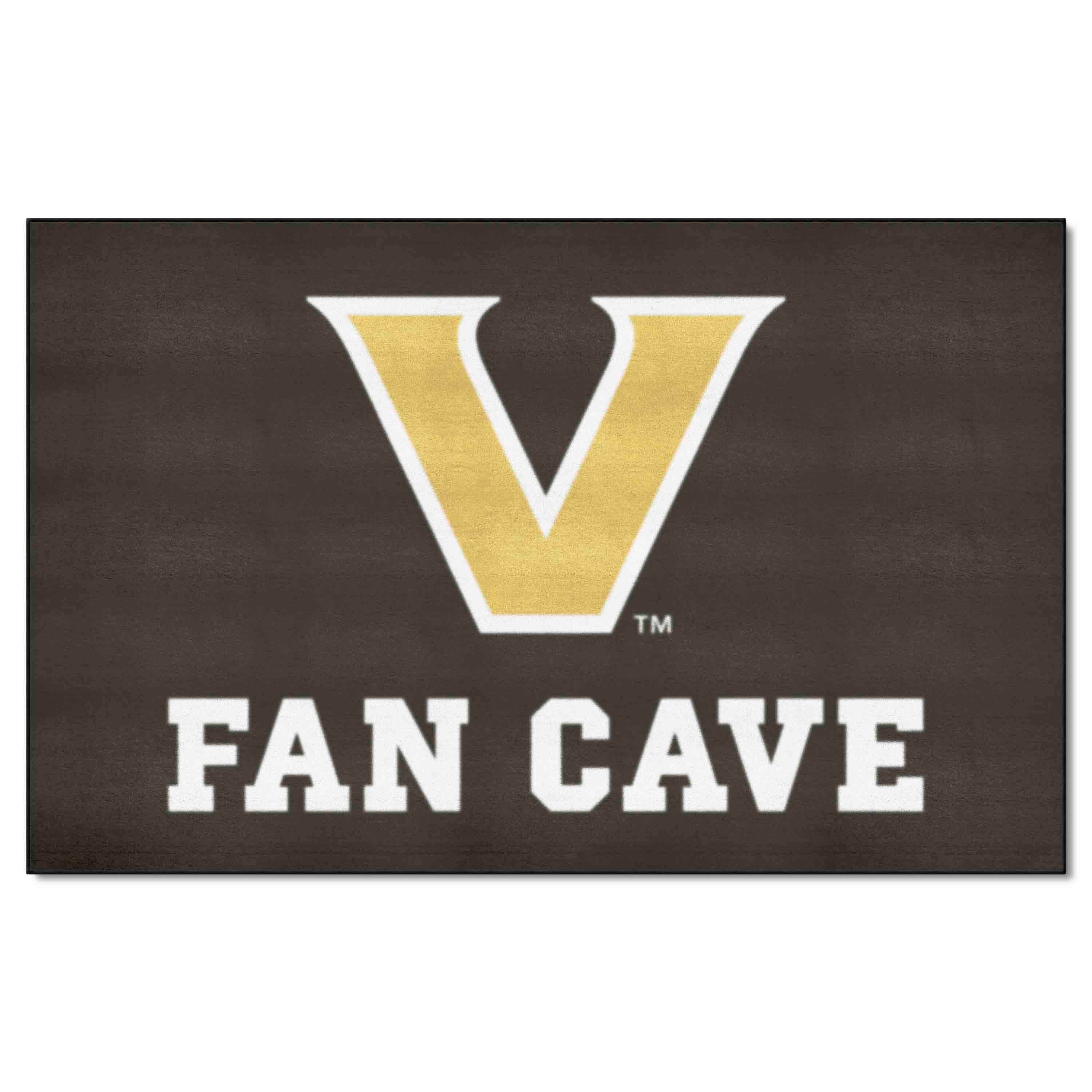 Vanderbilt Commodores Fan Cave Ulti-Mat Rug - 5ft. x 8ft.