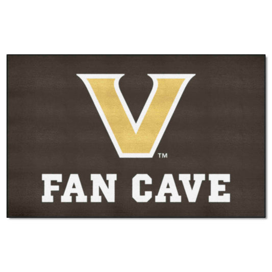 Vanderbilt Commodores Fan Cave Ulti-Mat Rug - 5ft. x 8ft.