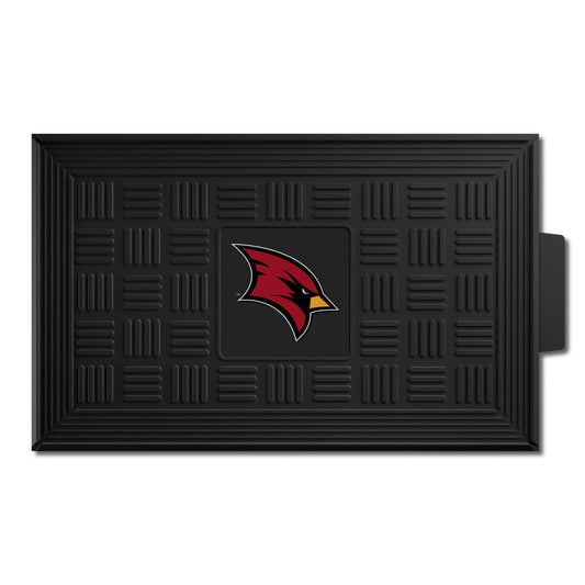 Saginaw Valley State Cardinals Heavy Duty Vinyl Medallion Door Mat - 19.5in. x 31in.