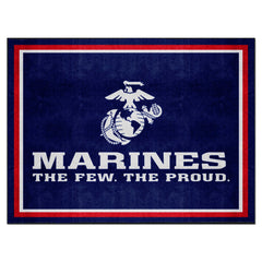 U.S. Marines 8ft. x 10 ft. Plush Area Rug