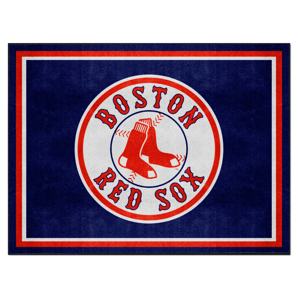 Boston Red Sox 8ft. x 10 ft. Plush Area Rug