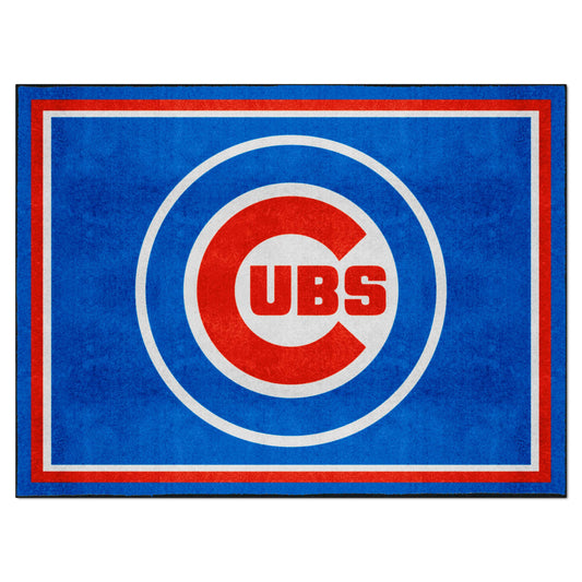 Chicago Cubs 8ft. x 10 ft. Plush Area Rug