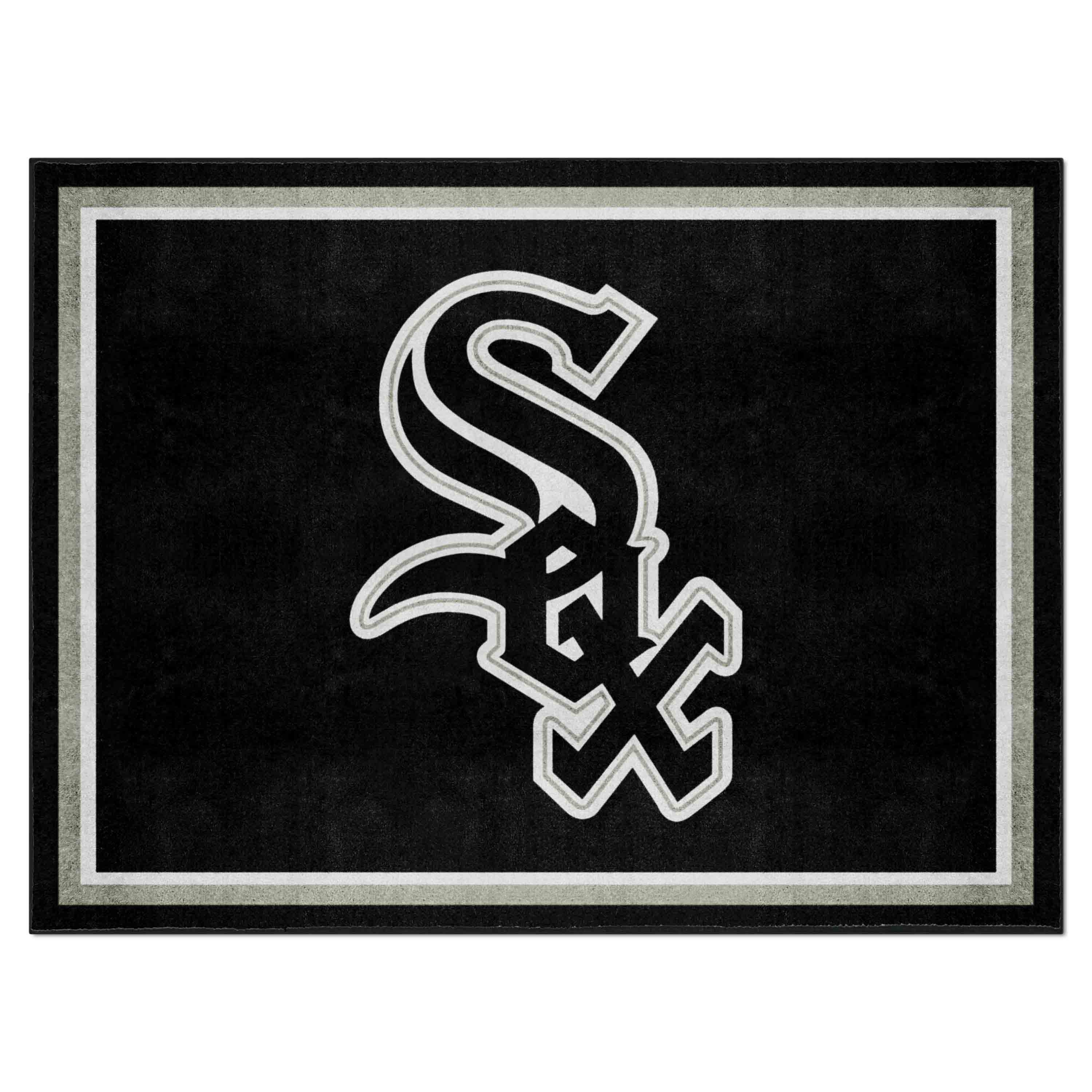 Chicago White Sox 8ft. x 10 ft. Plush Area Rug - Chicago White Sox