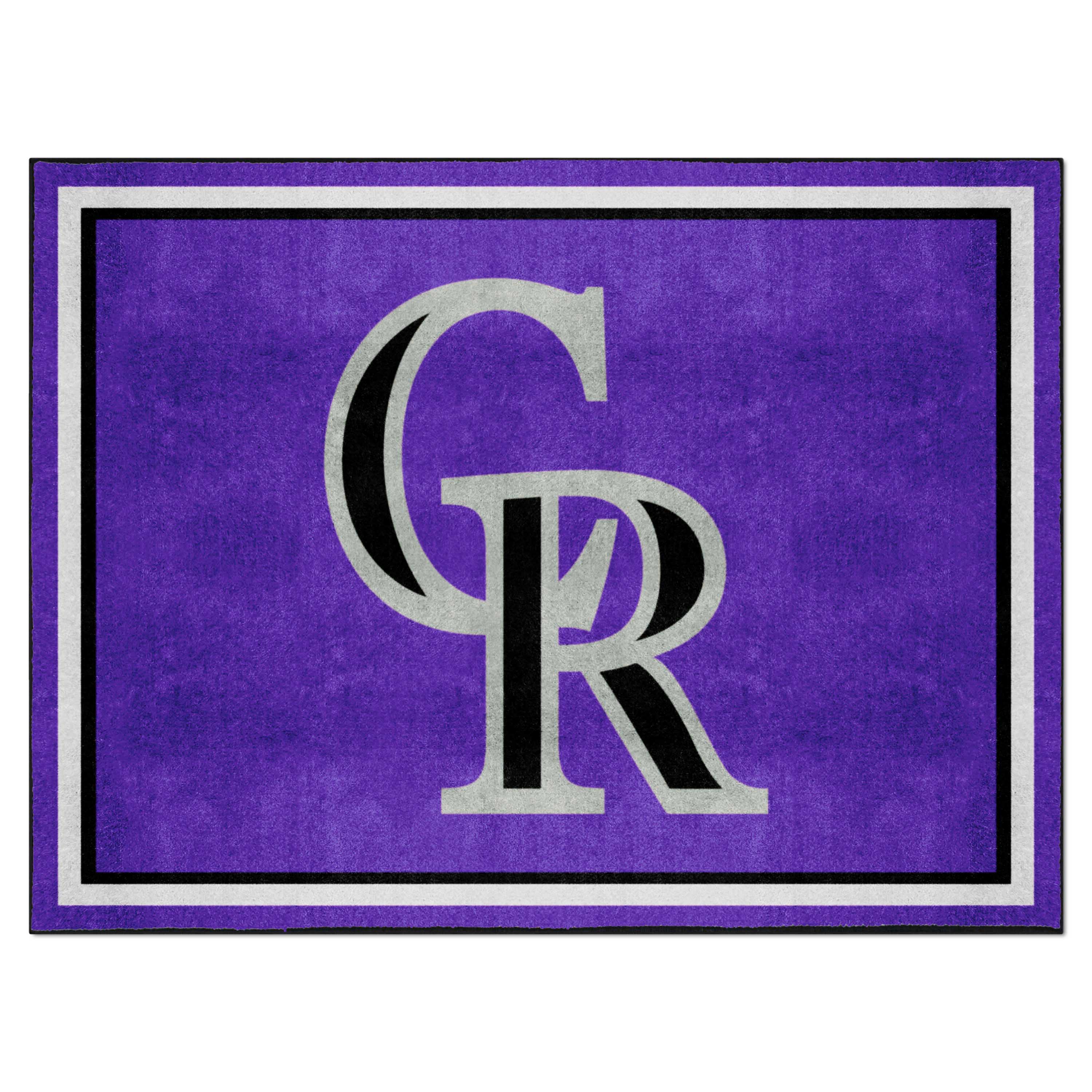 Colorado Rockies 8ft. x 10 ft. Plush Area Rug