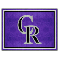 Colorado Rockies 8ft. x 10 ft. Plush Area Rug