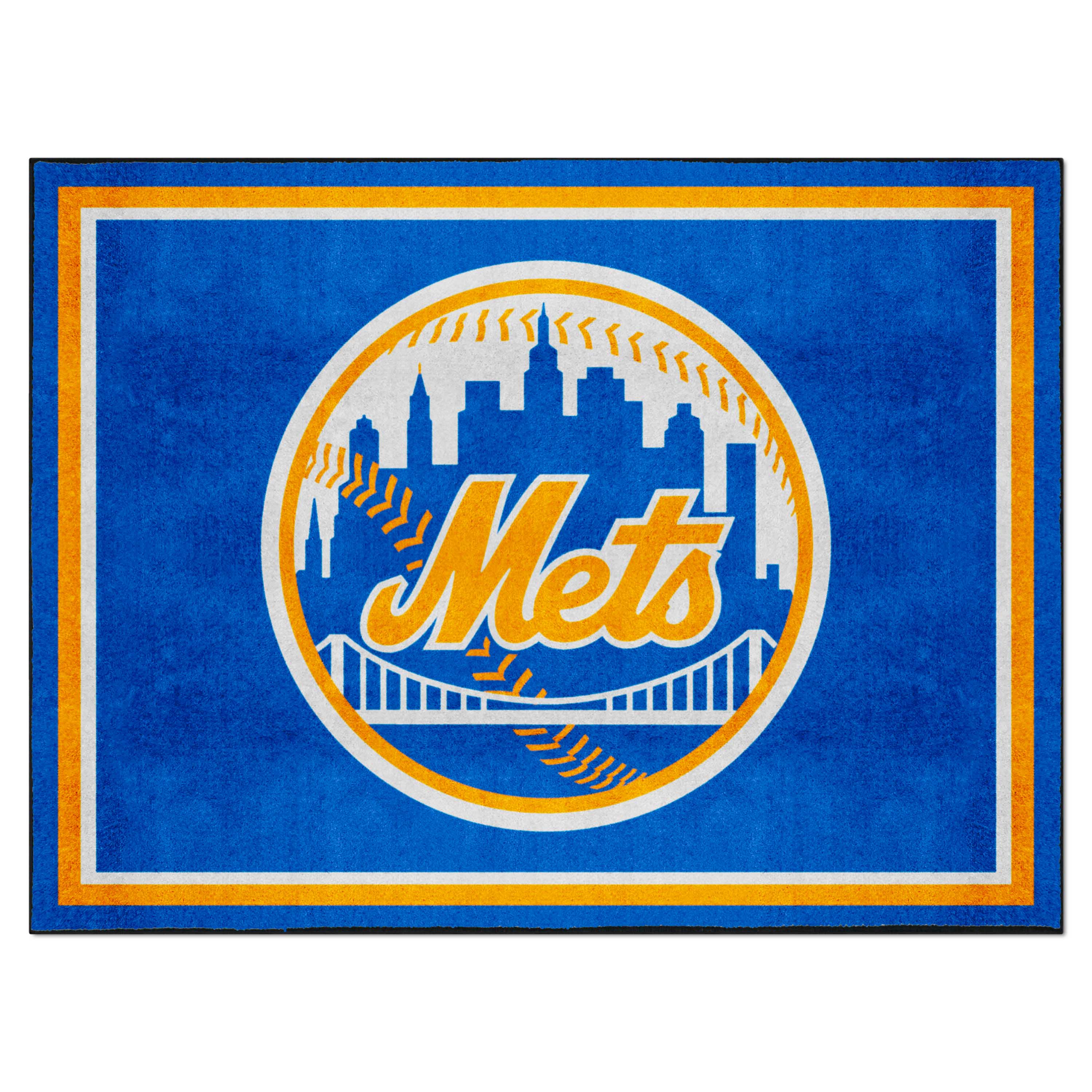 New York Mets 8ft. x 10 ft. Plush Area Rug