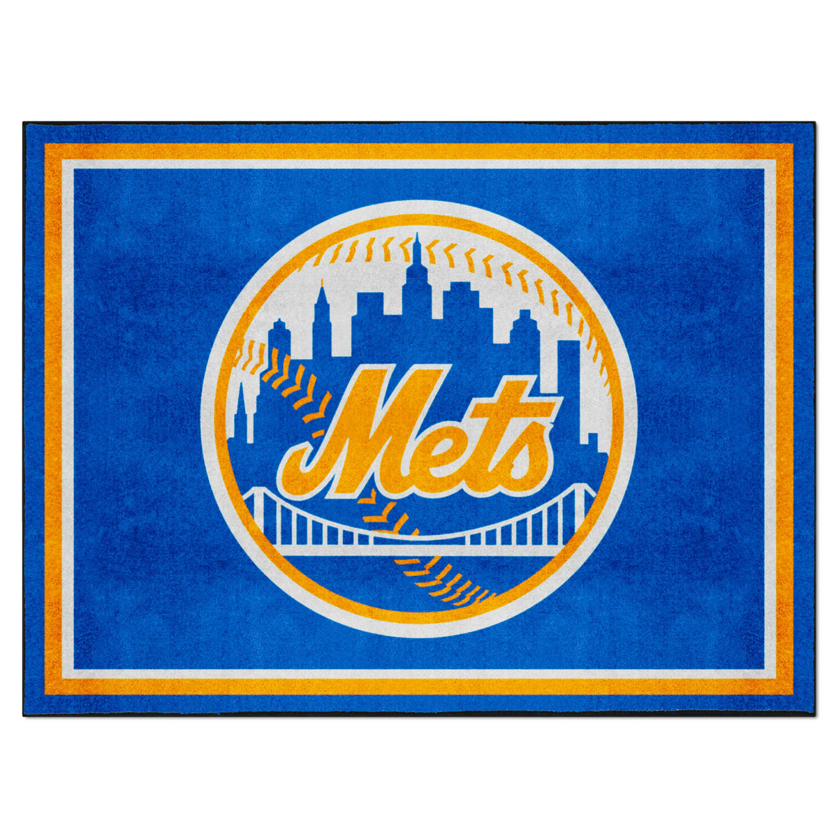 New York Mets 8ft. x 10 ft. Plush Area Rug