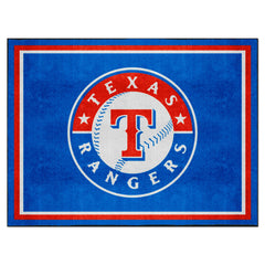 Texas Rangers 8ft. x 10 ft. Plush Area Rug