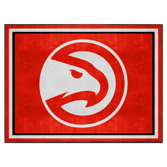 Atlanta Hawks 8ft. x 10 ft. Plush Area Rug