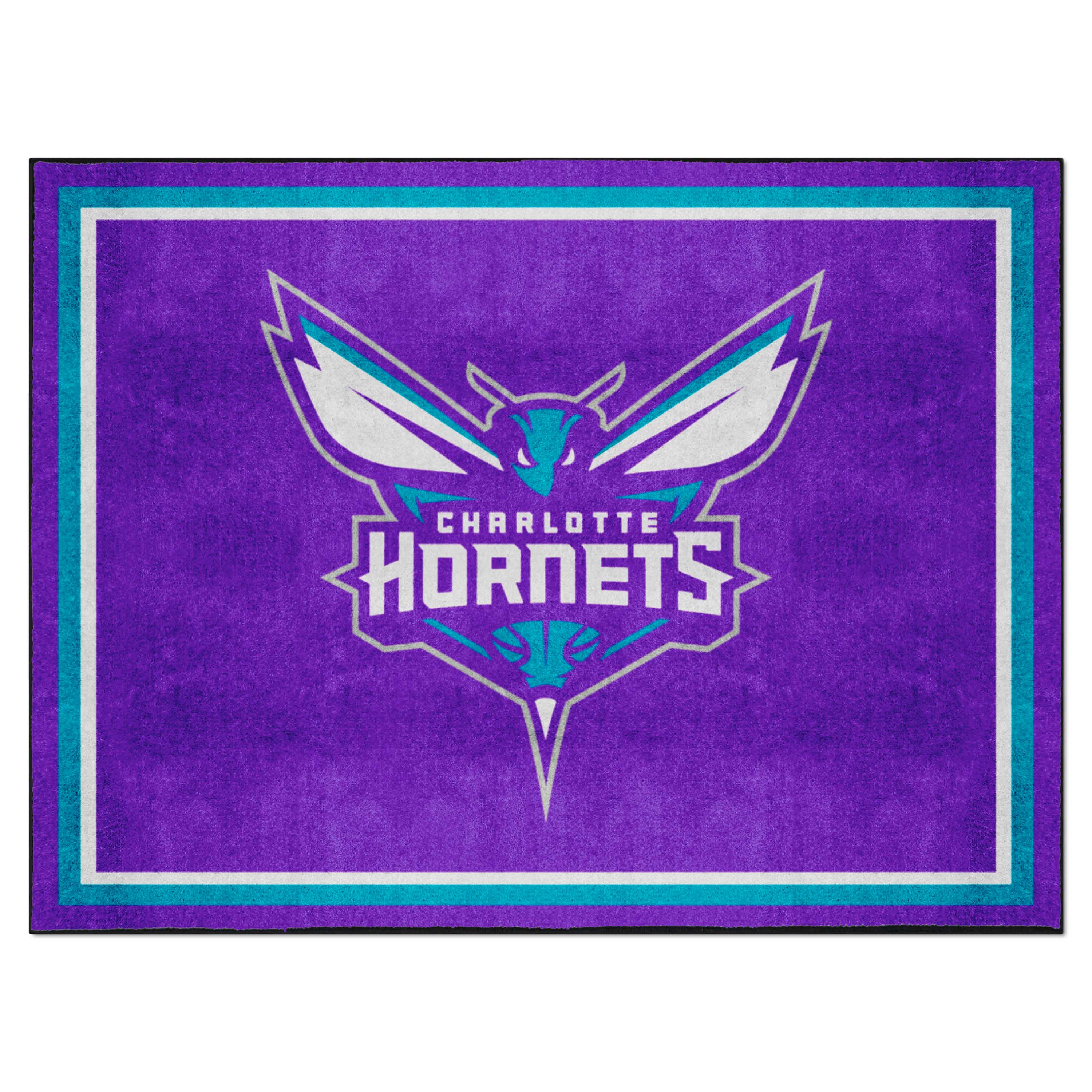 Charlotte Hornets 8ft. x 10 ft. Plush Area Rug