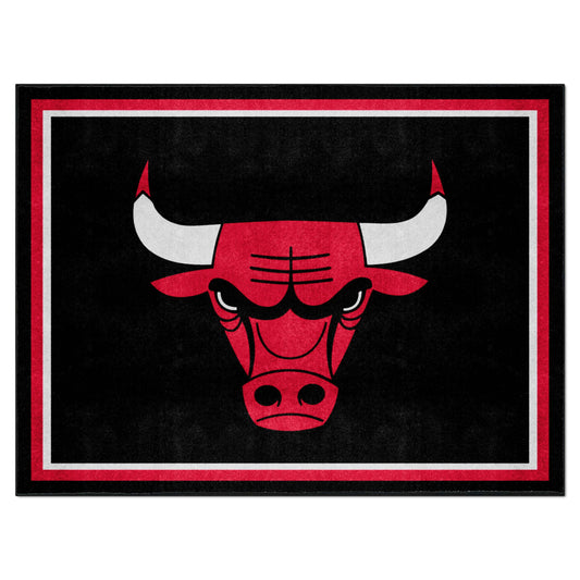 Chicago Bulls 8ft. x 10 ft. Plush Area Rug - Chicago Bulls