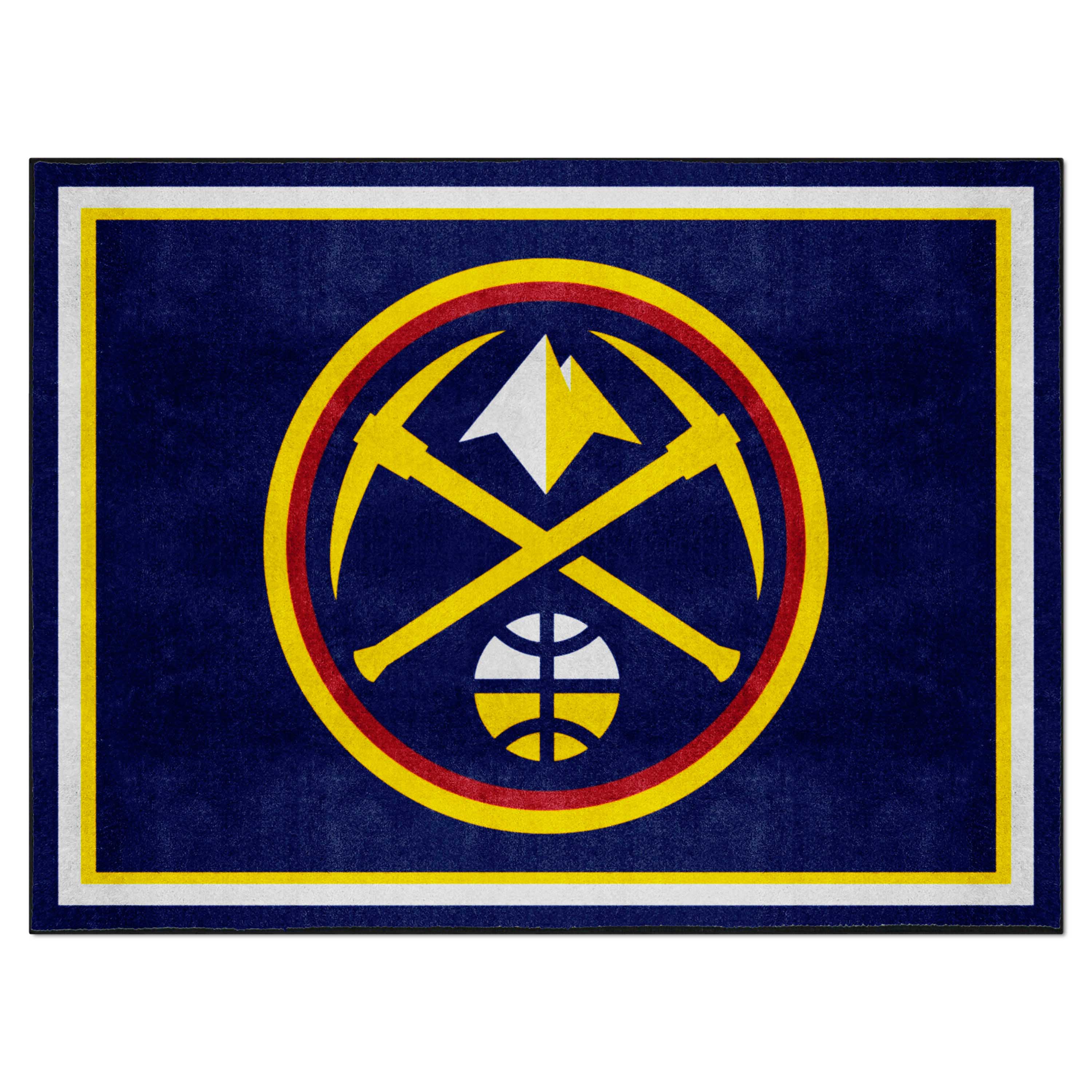 Denver Nuggets 8ft. x 10 ft. Plush Area Rug