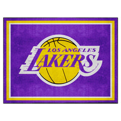 Los Angeles Lakers 8ft. x 10 ft. Plush Area Rug