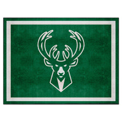 Milwaukee Bucks 8ft. x 10 ft. Plush Area Rug