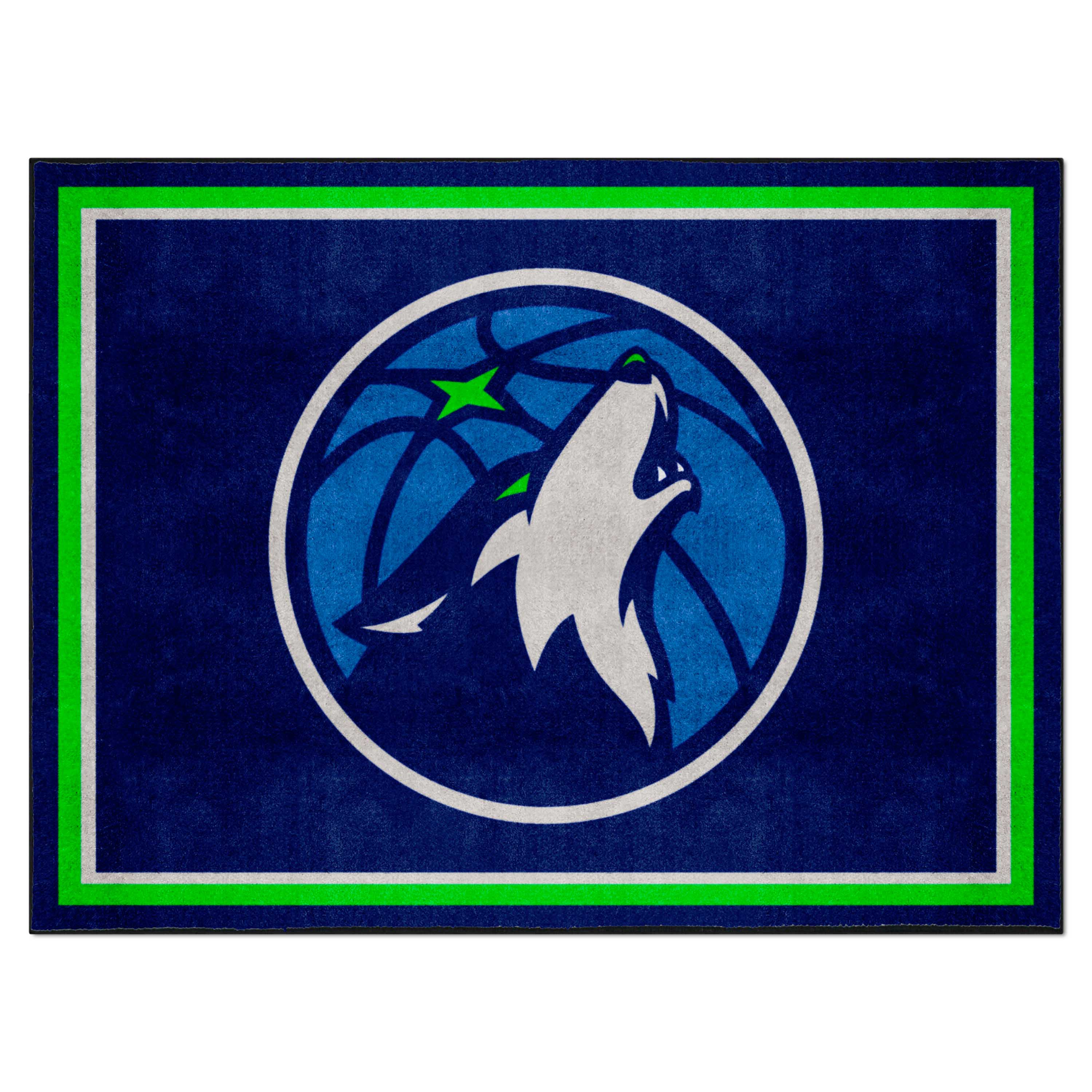 Minnesota Timberwolves 8ft. x 10 ft. Plush Area Rug