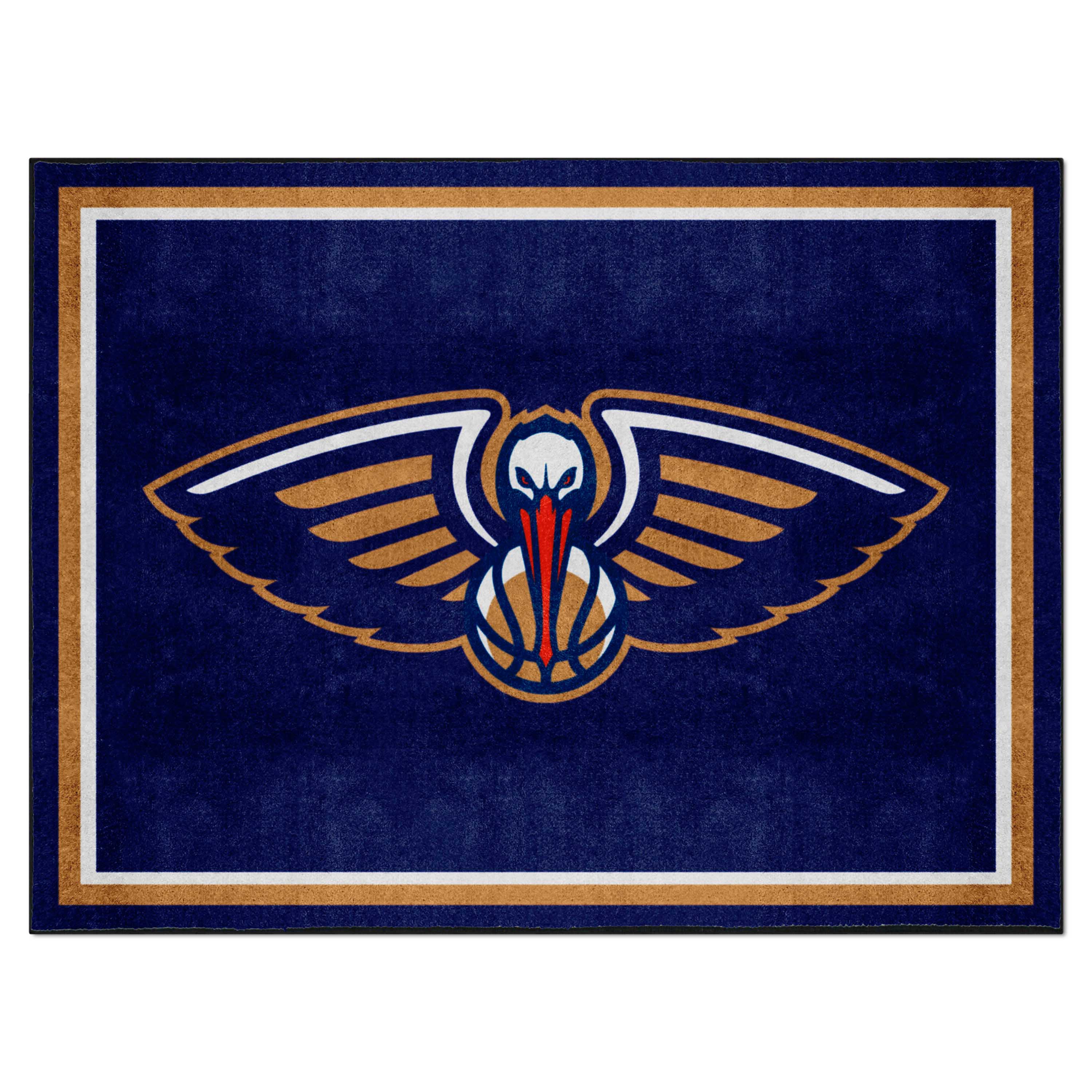 New Orleans Pelicans 8ft. x 10 ft. Plush Area Rug - New Orleans Pelicans