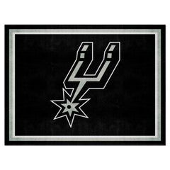 San Antonio Spurs 8ft. x 10 ft. Plush Area Rug