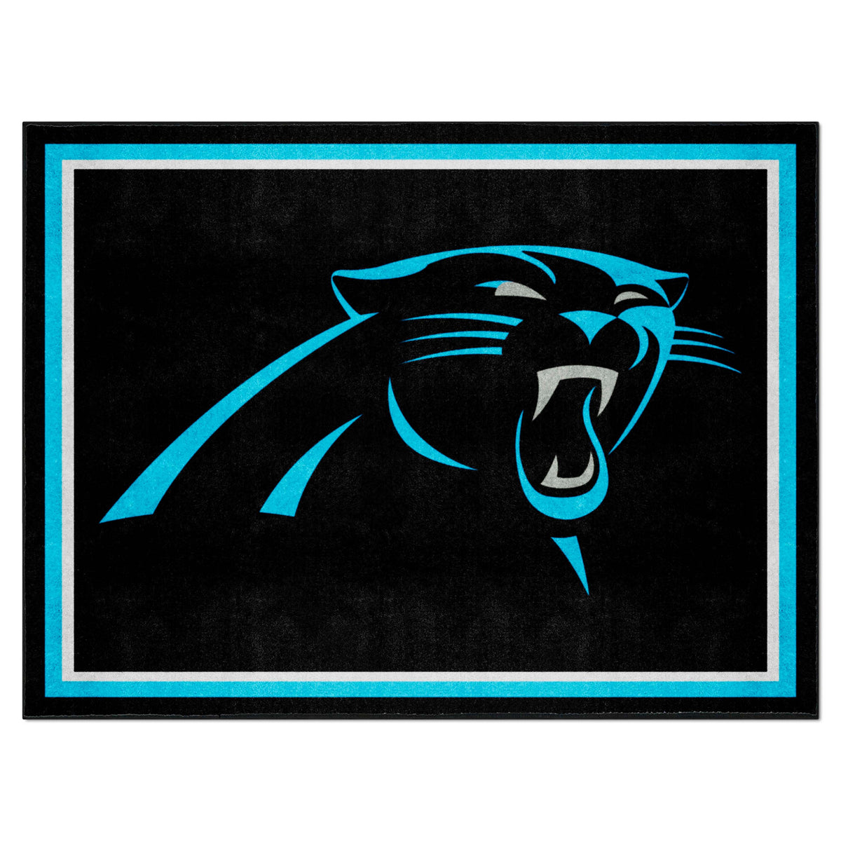 Carolina Panthers 8ft. x 10 ft. Plush Area Rug