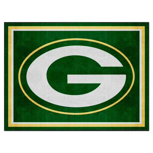 Green Bay Packers 8ft. x 10 ft. Plush Area Rug