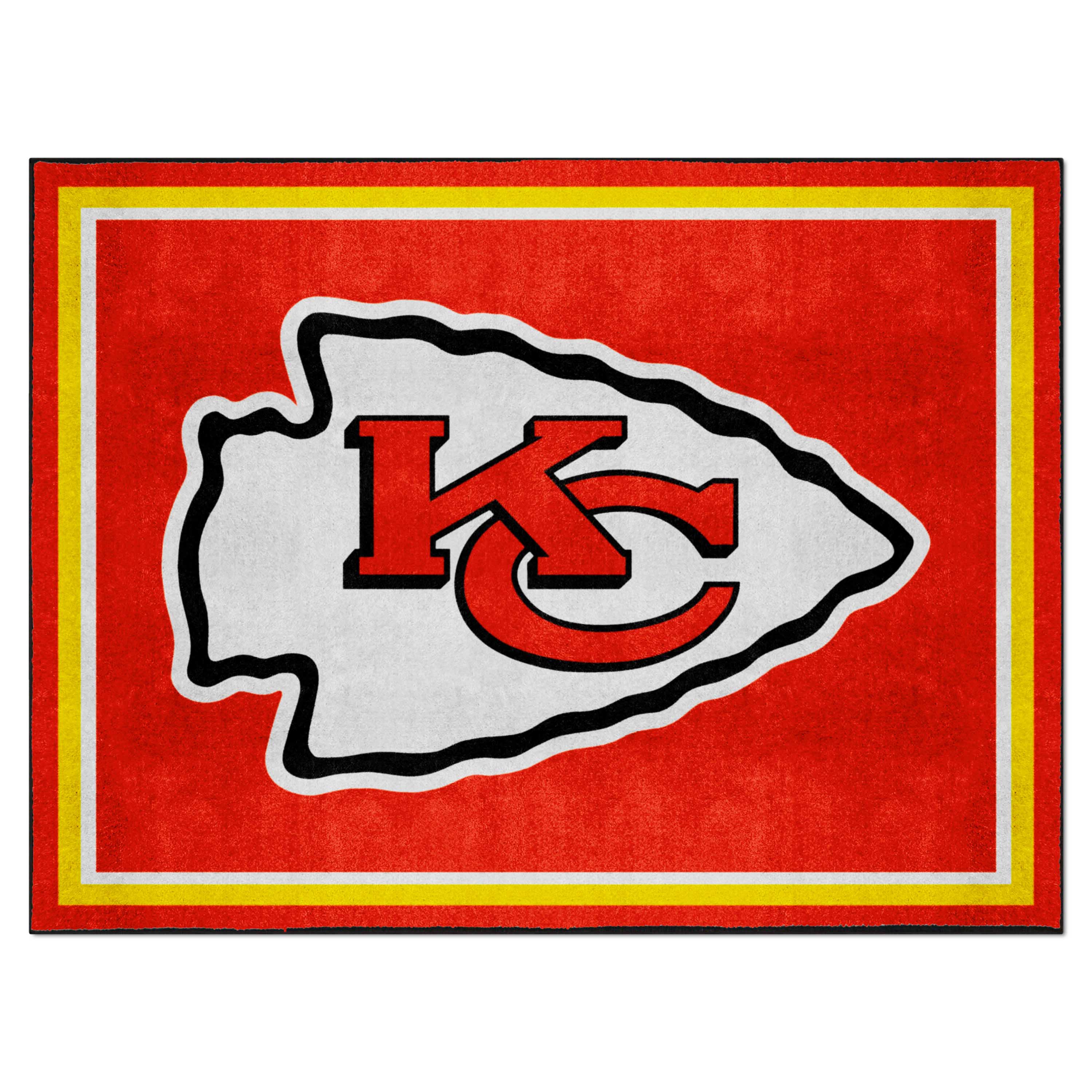 Kansas City Chiefs 8ft. x 10 ft. Plush Area Rug