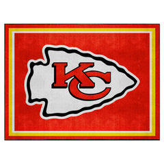 Kansas City Chiefs 8ft. x 10 ft. Plush Area Rug