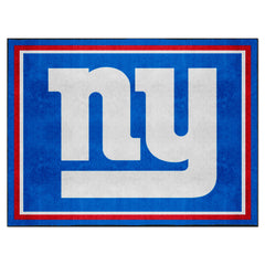 New York Giants 8ft. x 10 ft. Plush Area Rug - New York Giants