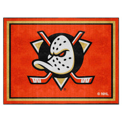 Anaheim Ducks 8ft. x 10 ft. Plush Area Rug