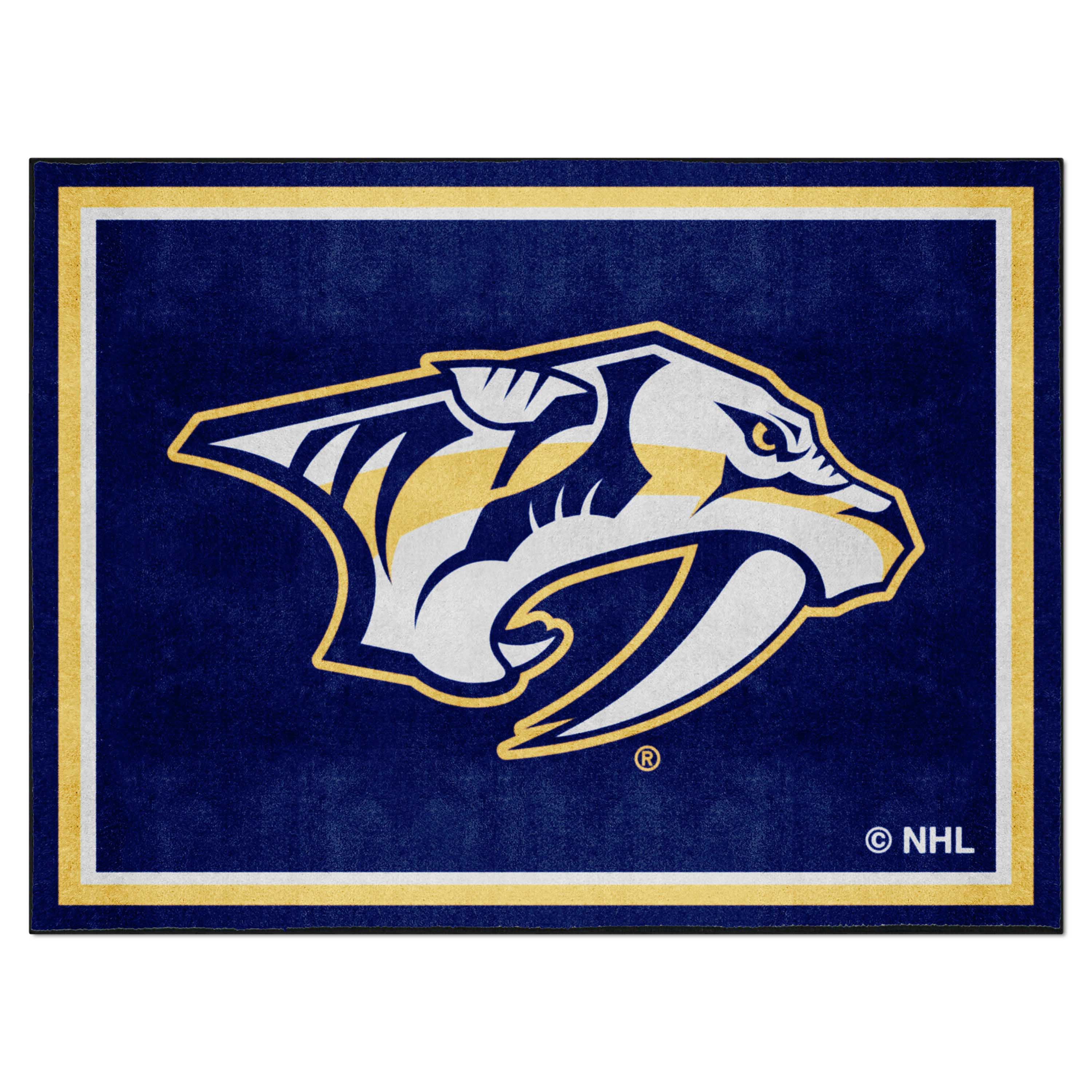 Nashville Predators 8ft. x 10 ft. Plush Area Rug