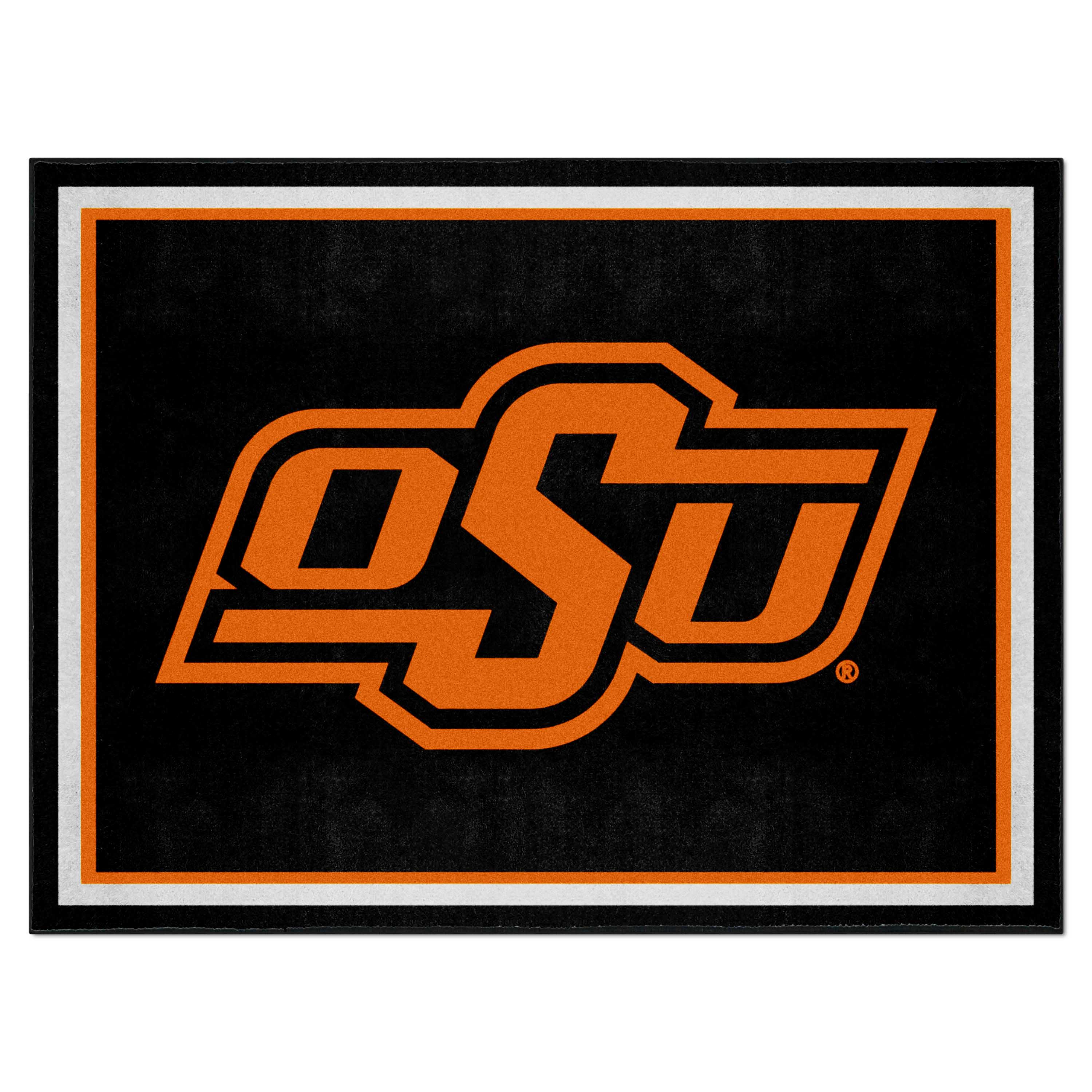 Oklahoma State Cowboys 8ft. x 10 ft. Plush Area Rug