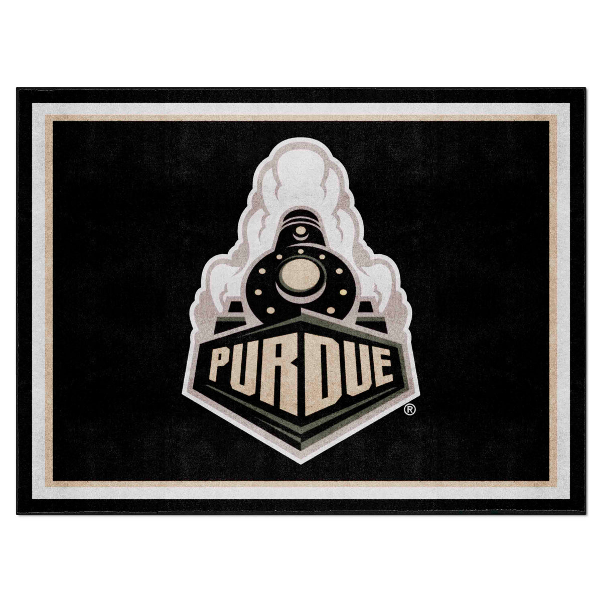 Purdue Boilermakers 8ft. x 10 ft. Plush Area Rug