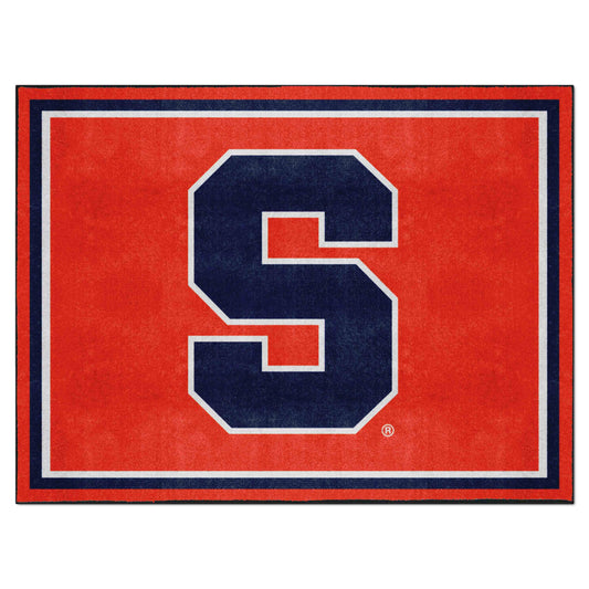 Syracuse Orange 8ft. x 10 ft. Plush Area Rug