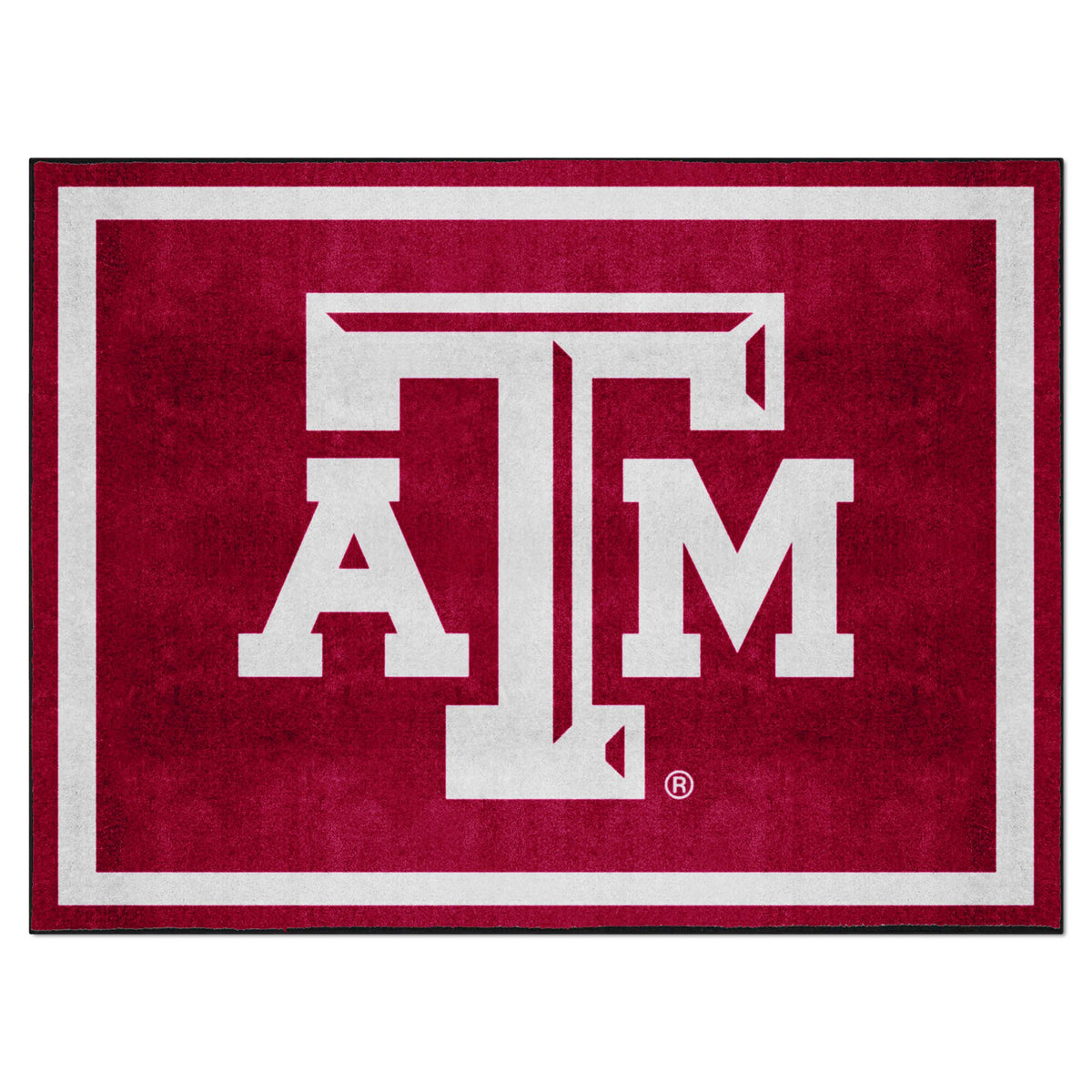 Texas A&M Aggies 8ft. x 10 ft. Plush Area Rug