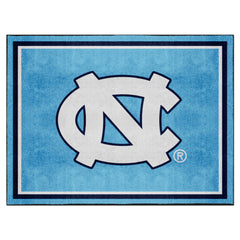 North Carolina Tar Heels 8ft. x 10 ft. Plush Area Rug - North Carolina