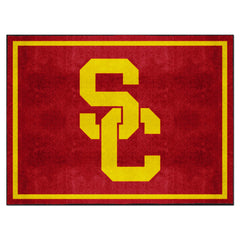 Southern California Trojans 8ft. x 10 ft. Plush Area Rug