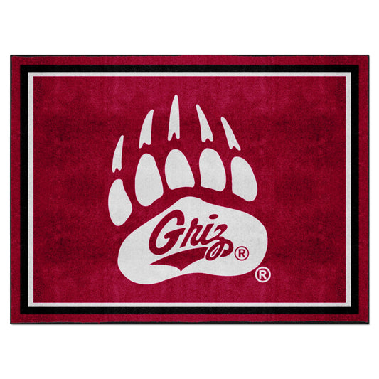 Montana Grizzlies 8ft. x 10 ft. Plush Area Rug