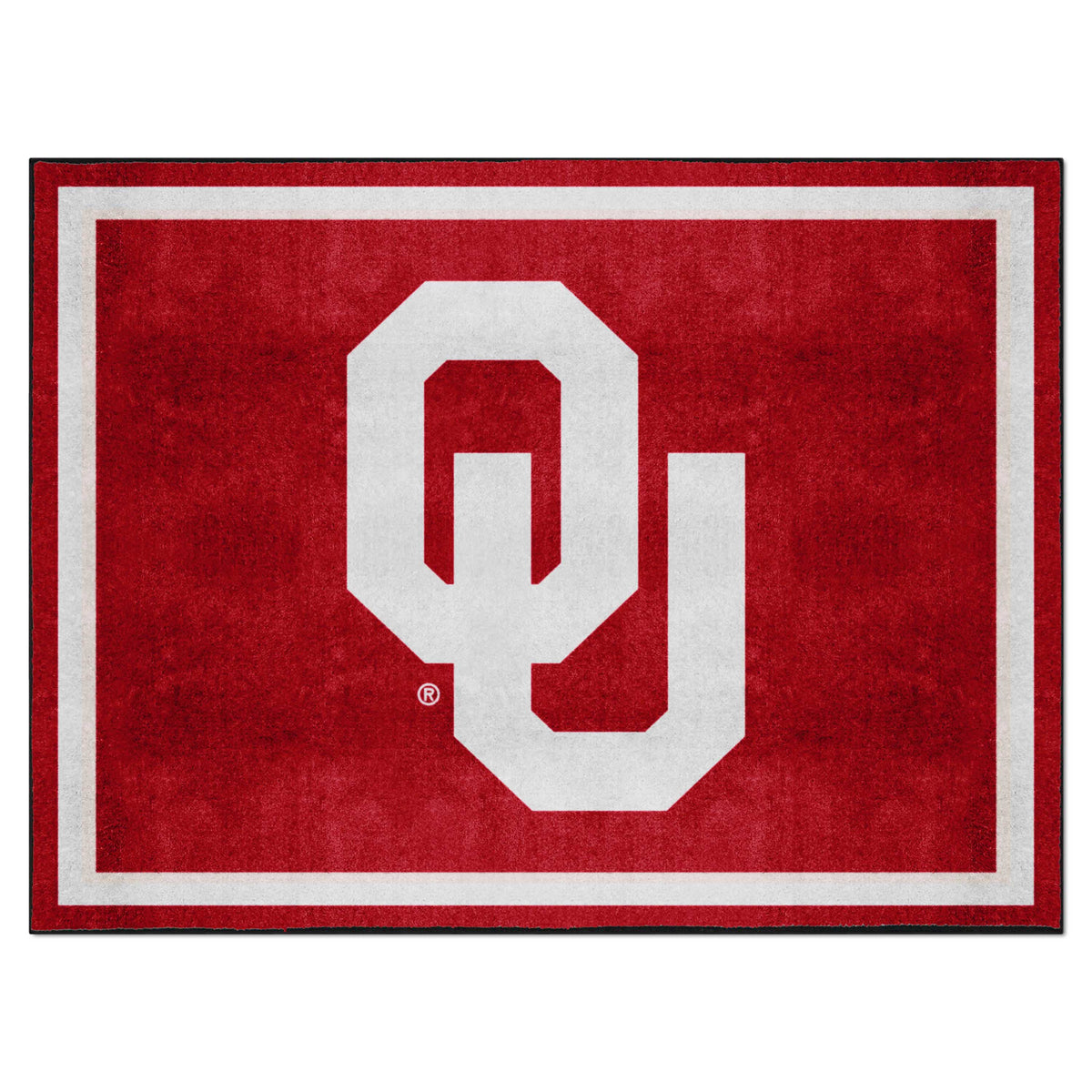 Oklahoma Sooners 8ft. x 10 ft. Plush Area Rug - Oklahoma