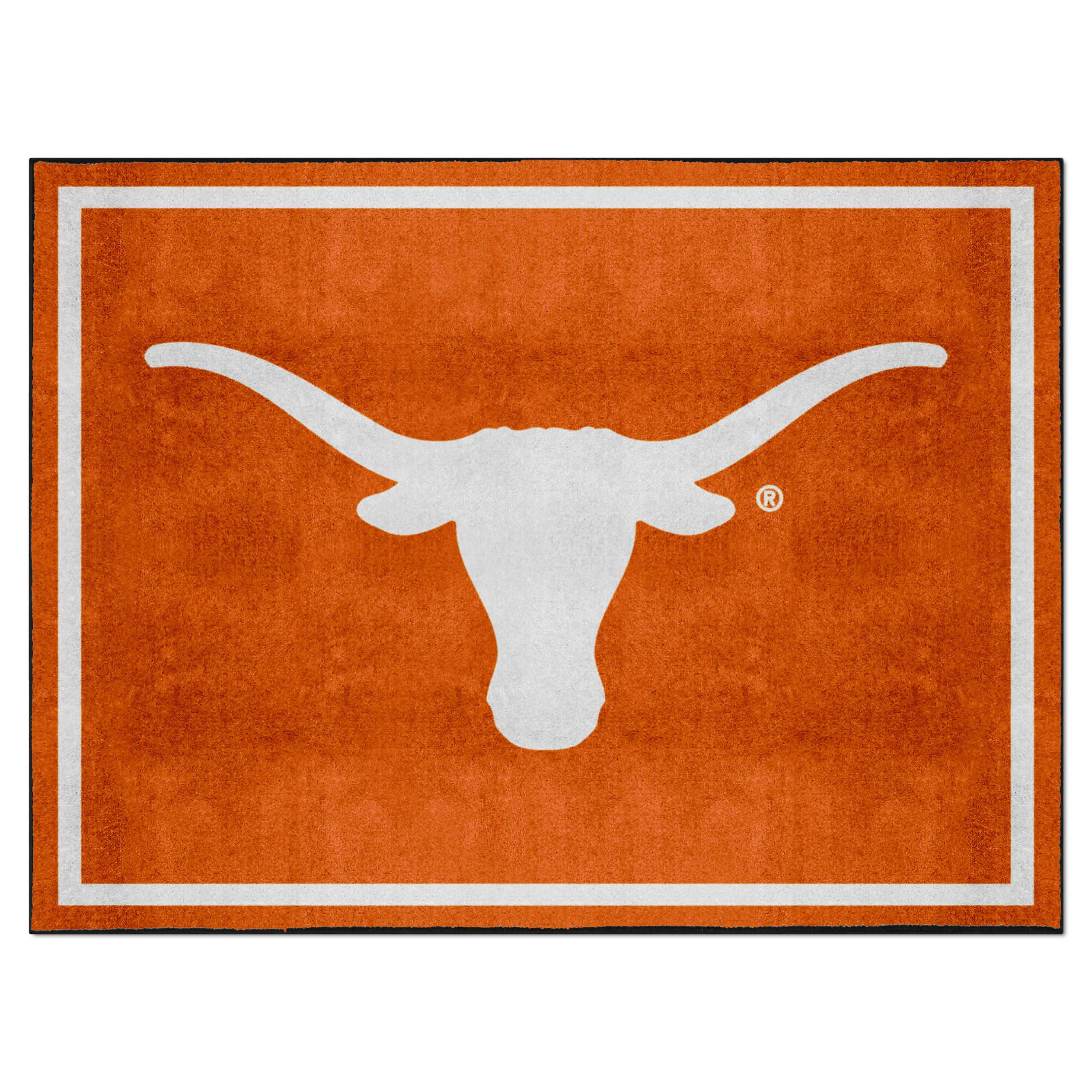 Texas Longhorns 8ft. x 10 ft. Plush Area Rug