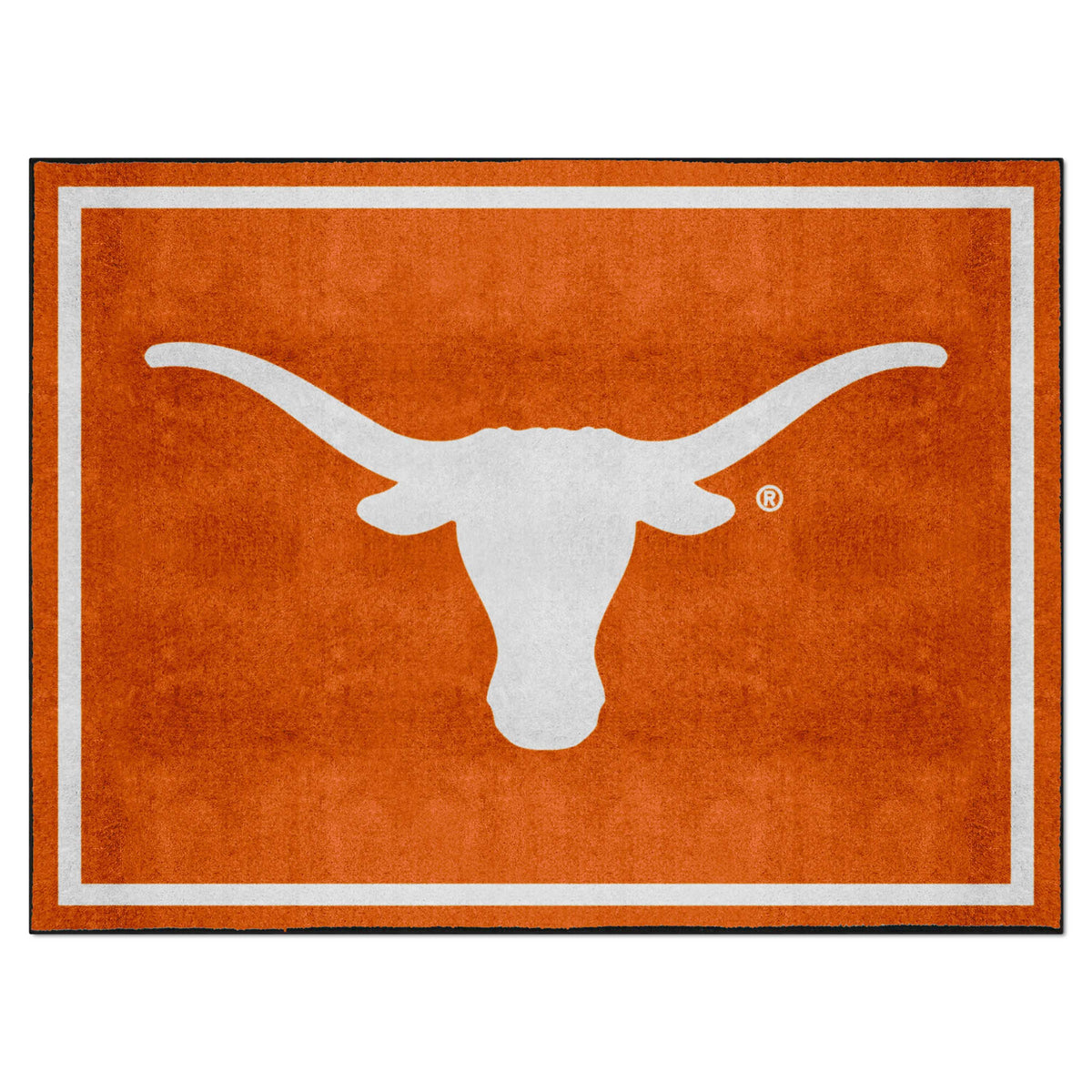 Texas Longhorns 8ft. x 10 ft. Plush Area Rug