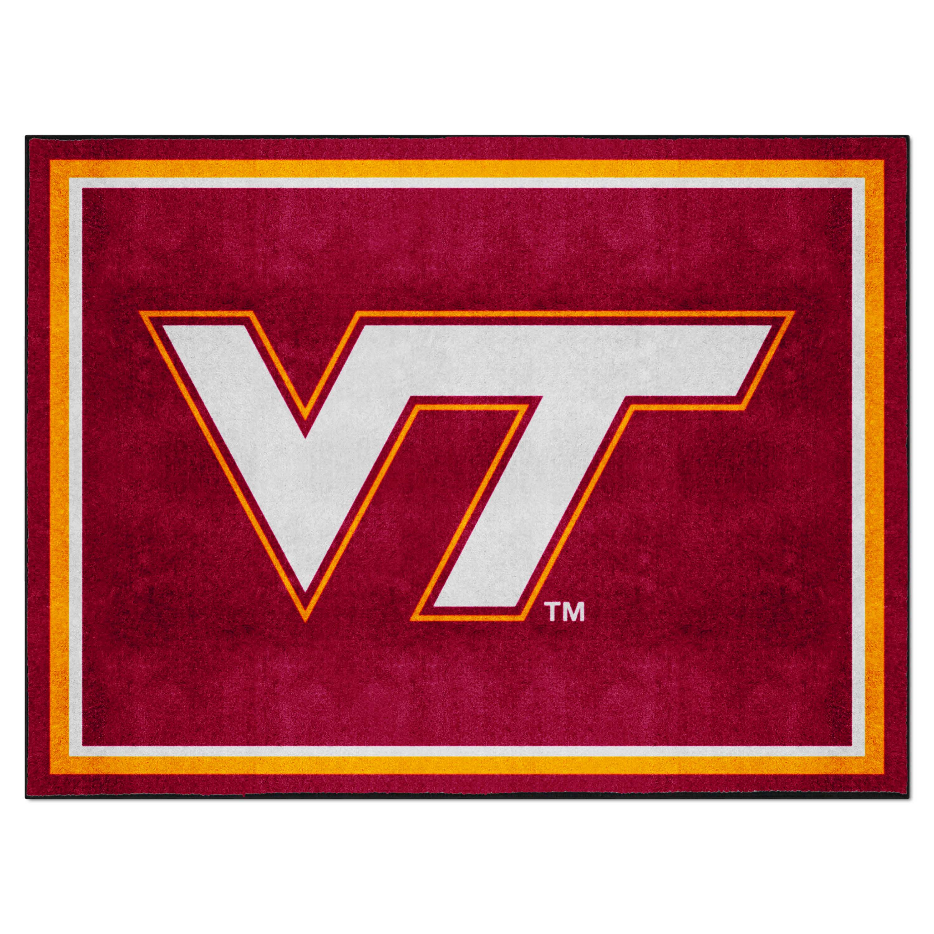 Virginia Tech Hokies 8ft. x 10 ft. Plush Area Rug