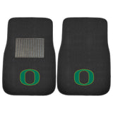 Oregon Ducks Embroidered Car Mat Set - 2 Pieces