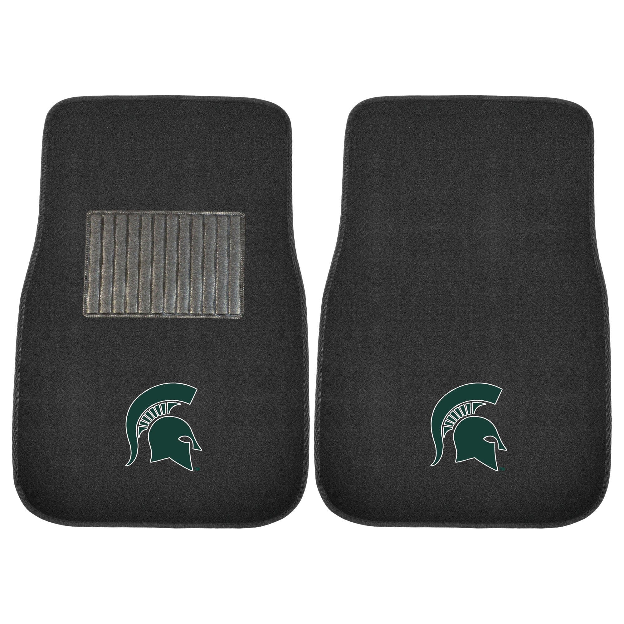 Michigan State Spartans Embroidered Car Mat Set - 2 Pieces